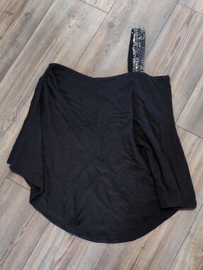 Wrapper One Shoulder Top Small